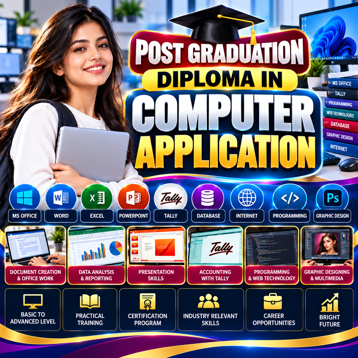 POST GRADUATION DIPLOMA IN COMPUTER APPLICATION 
