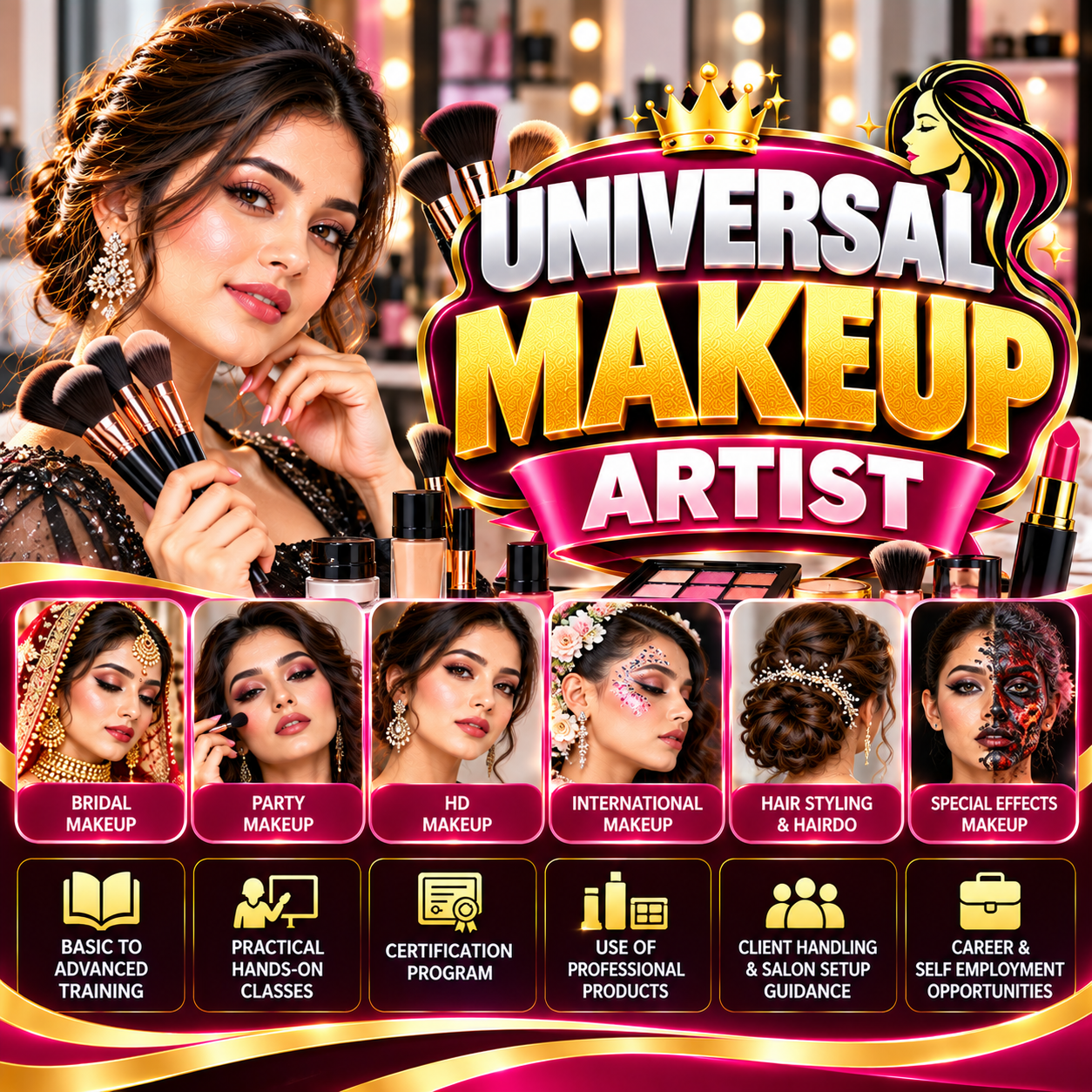 UNIVERSAL MAKEUP ARTIST 